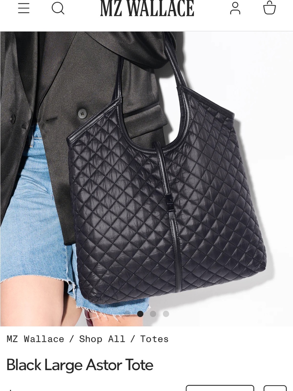 NWOT never used MZ Wallace